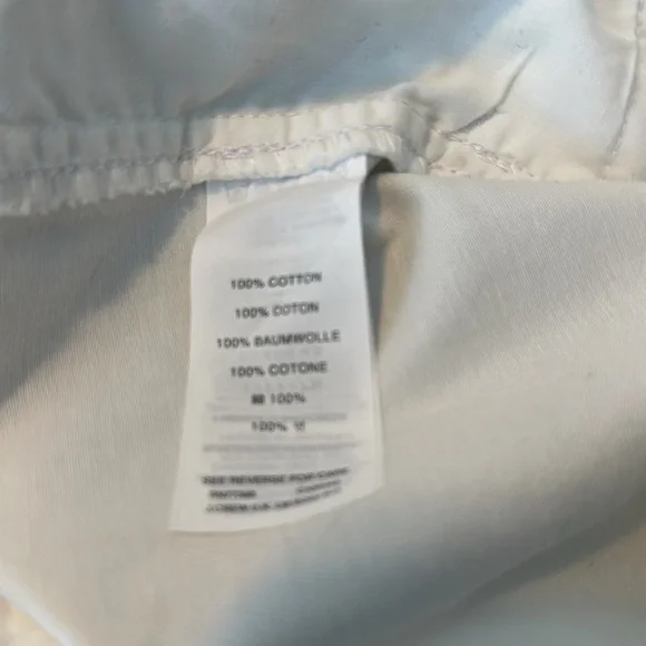 Women’s J.Crew White Chino Shorts, Size 10 - Picture 4 of 4